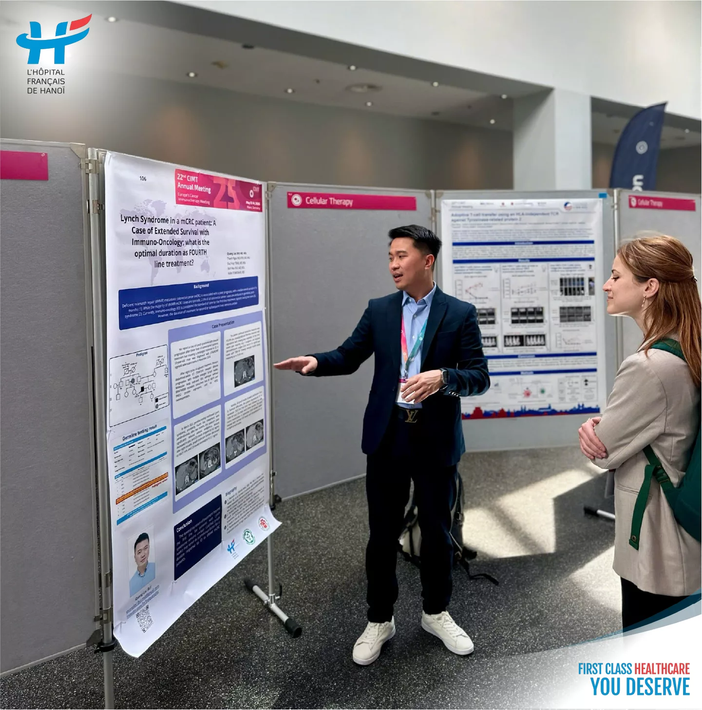 ThS. BS. Bùi Quang Lộc - Trưởng Đơn nguyên Ung bướu HFH tham dự Hội nghị thường niên lần thứ 22 của Hiệp hội Miễn dịch trị liệu Ung thư (CIMT) 2025